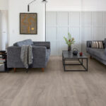Premium Floors Quick-Step Perspective Nature Laminate Patina Oak Grey in Living Room