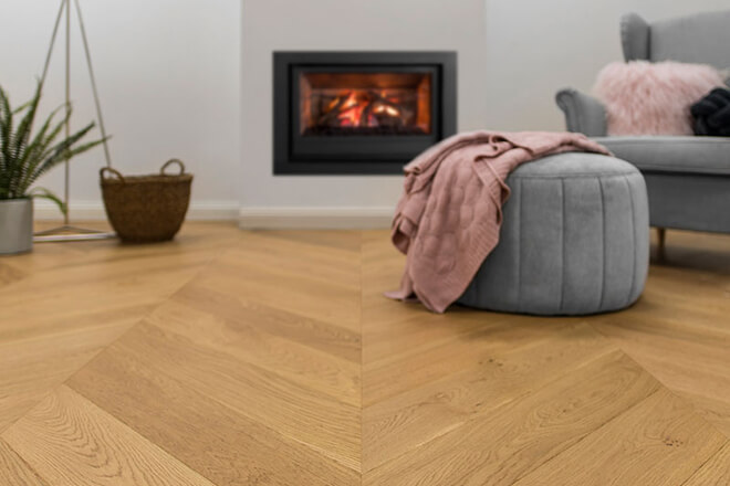 Overview Grand Oak Chevron Collection Engineered Timber
